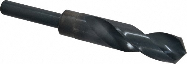 Reduced Shank Drill Bit: 7/8'' Dia, 1/2'' Shank Dia, 118 , High Speed Steel