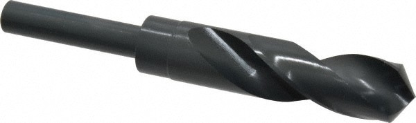 Reduced Shank Drill Bit: 29/32'' Dia, 1/2'' Shank Dia, 118 , High Speed Steel