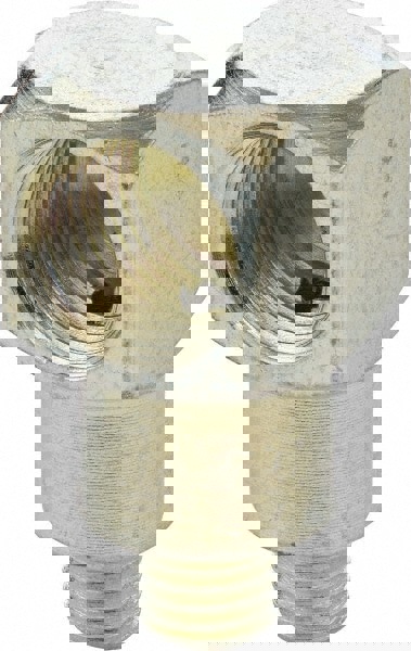 Grease Fitting Adapter: 1/4-28 Male NPT,