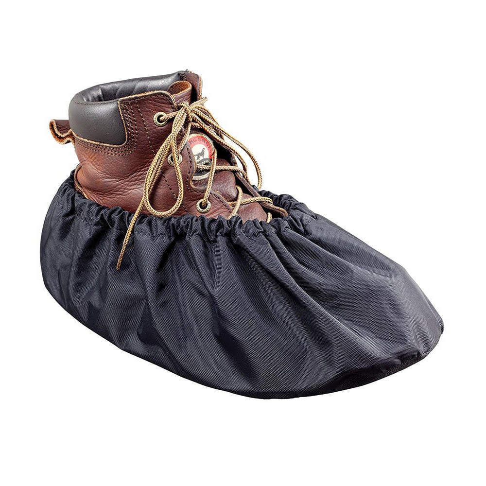 Disposable & Chemical Resistant Shoe & Boot Covers; Cover Type: Boot Cover ; Material: Nylon ; Fits Shoe Size: Fits Men's Boot 13.5-17 ; Resistance Features: High traction, slip resistant soles (exceeds 0.5 COF per ASTM D1894) ; Size: X-Large