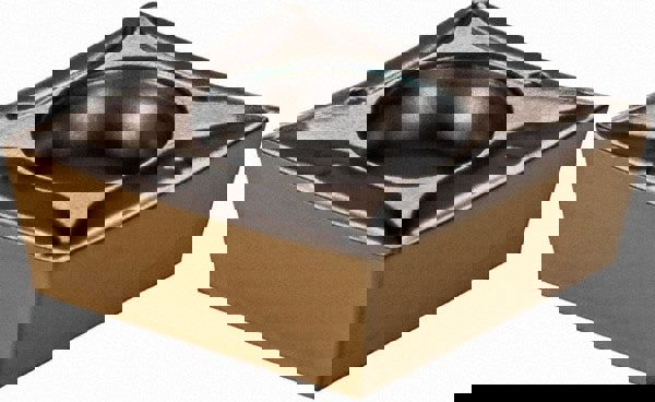 Turning Insert: CCCMT 3-0-PF IC807, Solid Carbide