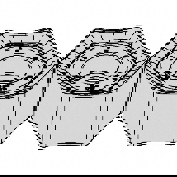 Milling Insert: HNPJ1307ANSNHD, KCPM40, Solid Carbide