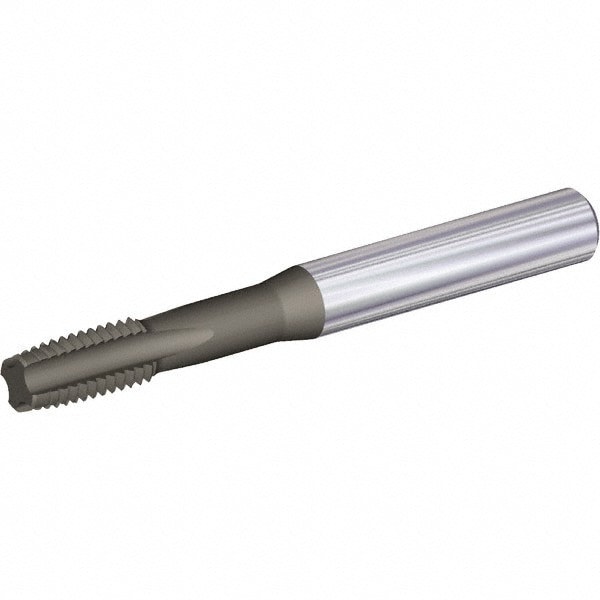 M12x1.75 Plug RH 6HX AlCrTiN Solid Carbide 4-Flute Straight Flute Hand Tap