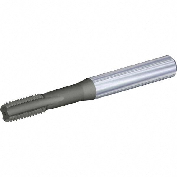 M14x1.50 Bottoming RH 6HX AlCrTiN Solid Carbide 4-Flute Straight Flute Hand Tap