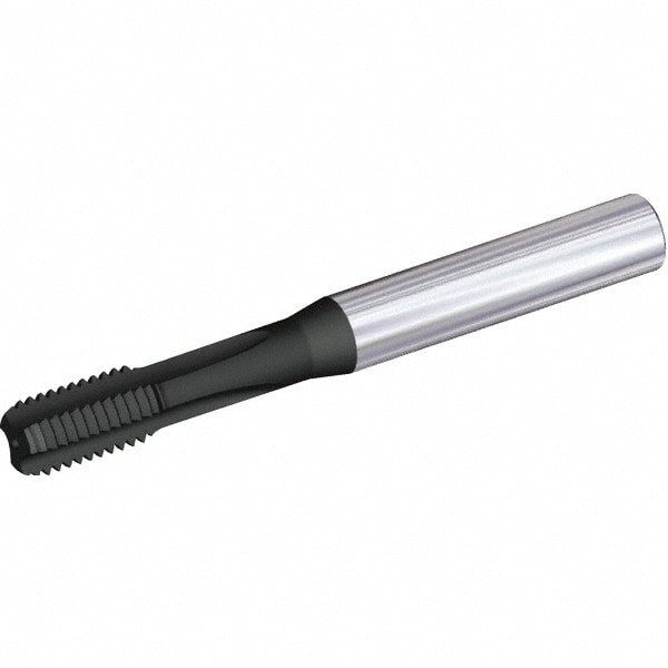 M6x1.00 Bottoming RH 6HX CrC/C Solid Carbide 3-Flute Straight Flute Hand Tap