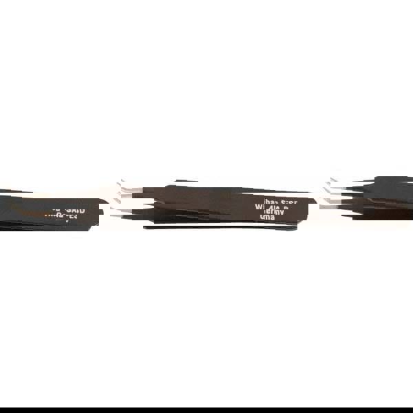 ESD Safe Tweezer: SS-SA, Stainless Steel, Very Fine Tip, 4-23/32