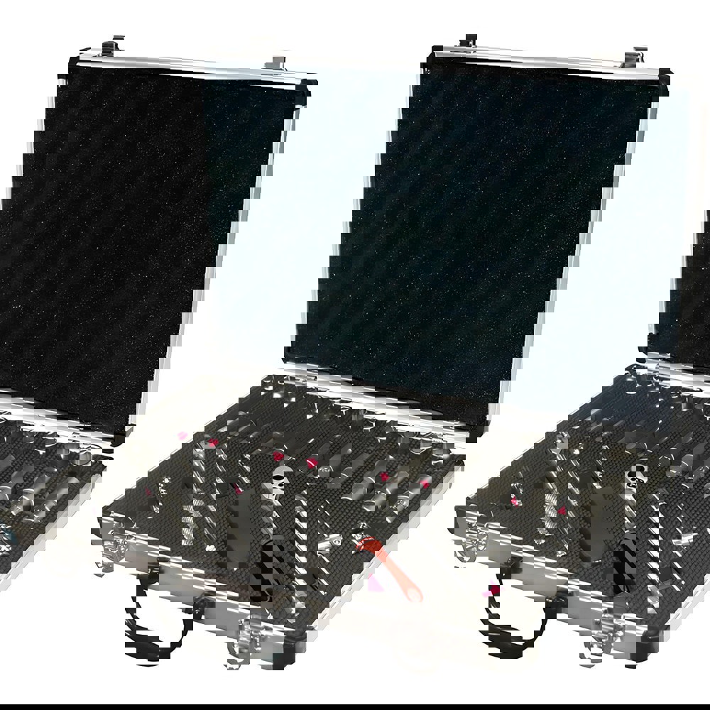 Socket Sets; Set Type: Standard ; Drive Size: 1/4 ; Minimum Size (mm): 3.20 ; Maximum Size (mm): 14.00 ; Tool Type: Socket Set ; Material: Chromium-Vanadium Steel