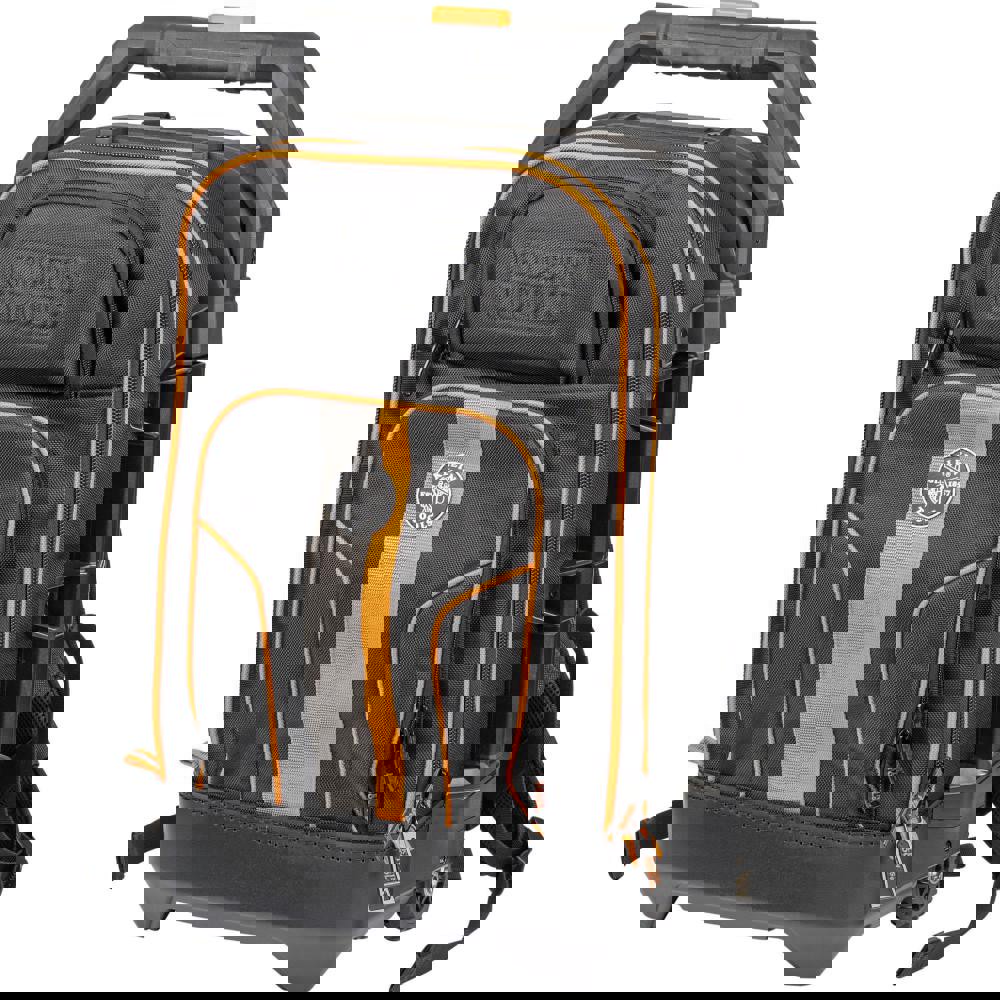 Tool Bags & Tool Totes; Holder Type: Backpack ; Closure Type: Zipper ; Material: Ballistic Nylon ; Overall Width: 10 ; Overall Depth: 17.5in ; Overall Height: 25.5in