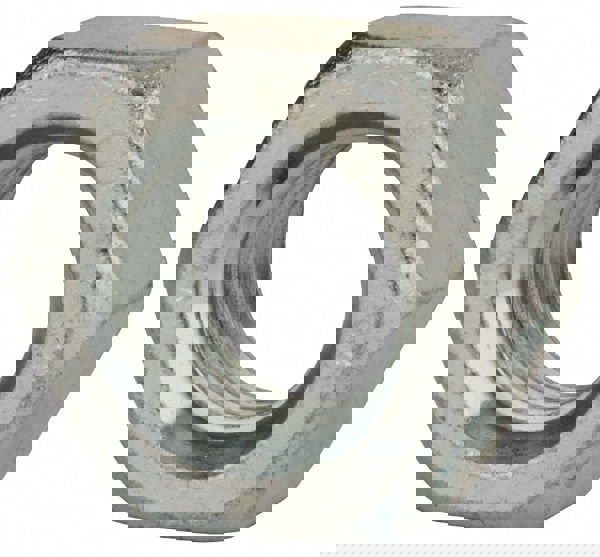 Hex Nut: M30x3.5, Grade Class 8 Steel, Zinc Finish