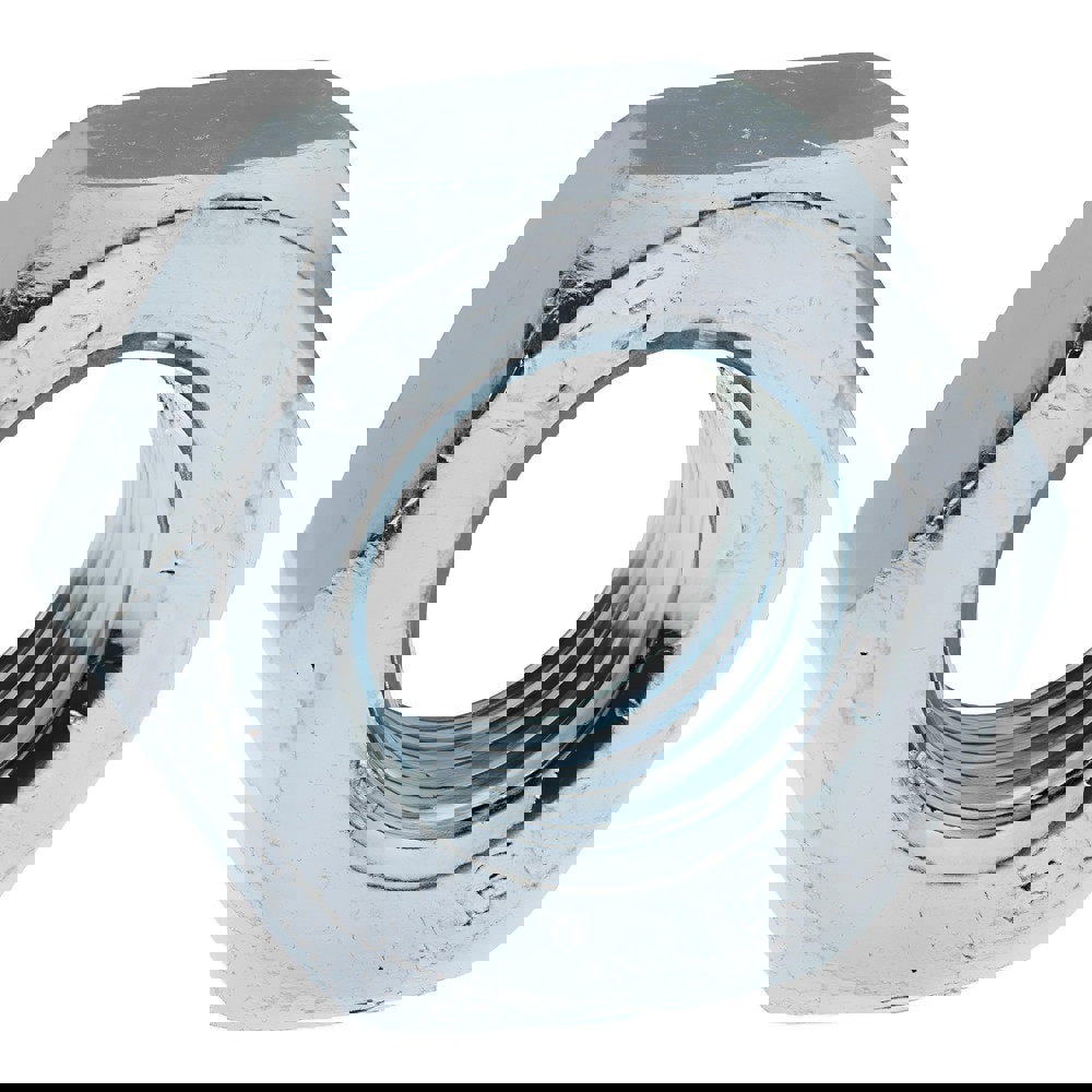 Hex Nut: M10x1.25, Grade Class 8 Steel, Zinc Finish