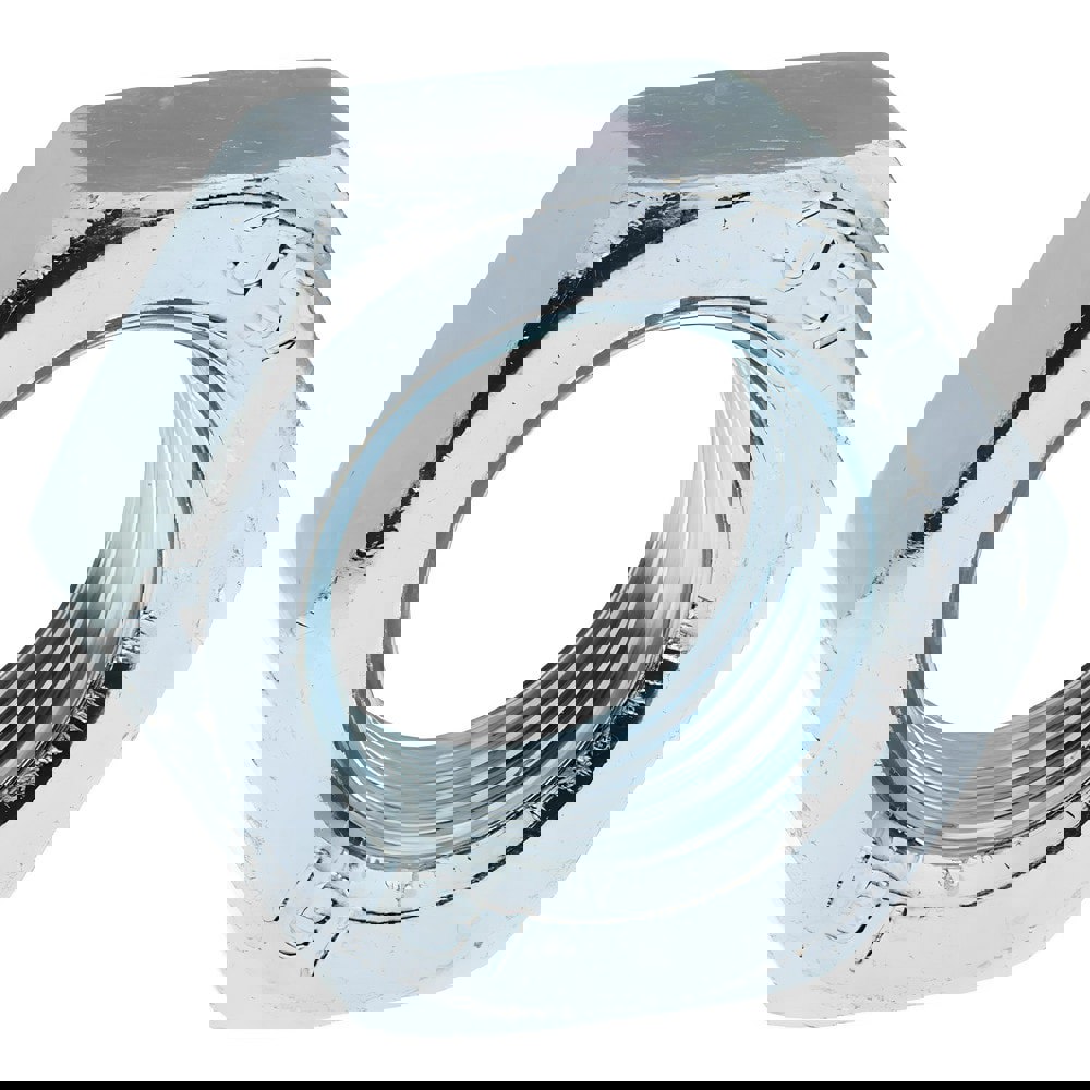 Hex Nut: M16x1.5, Grade Class 8 Steel, Zinc Finish