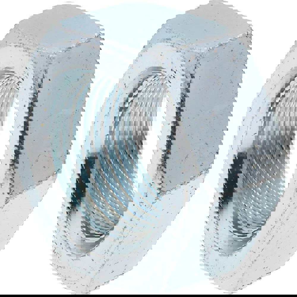 Hex Nut: M18x1.5, Grade Class 8 Steel, Zinc Finish