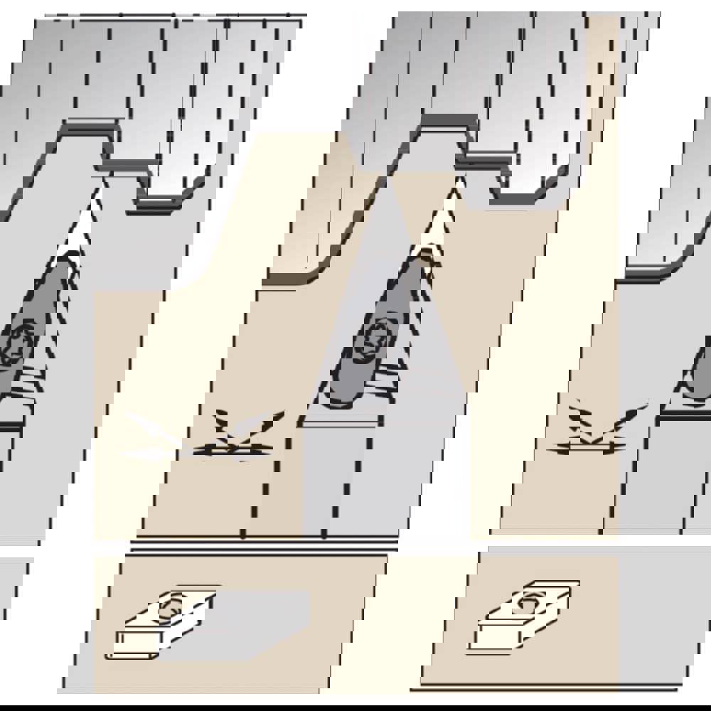 Indexable Turning Toolholders; Toolholder Style: DVVNN ; Hand of Holder: Neutral ; Lead Angle: 72.500 ; Insert Compatibility: VN..33. ; Insert Holding Method: Clamp ; Shank Width (Inch): 1
