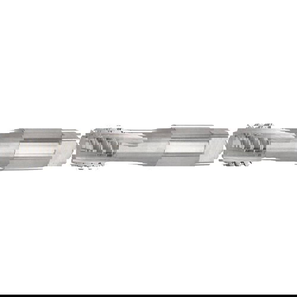 Spiral Flute Tap: 1/4-20 UNC, 3 Flutes, Modified Bottoming, 3B Class of Fit, Powdered Metal, Nitride Coated