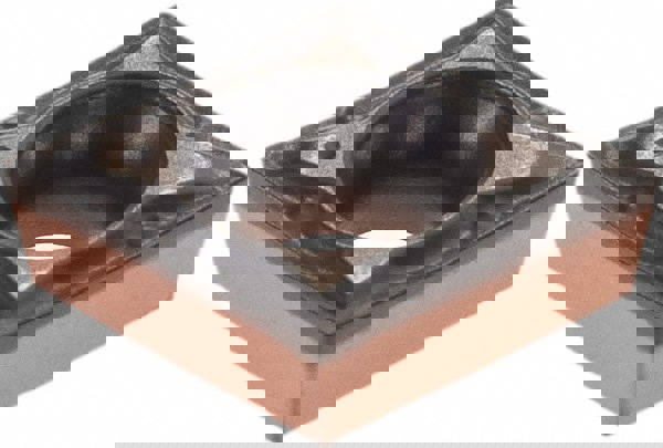 Turning Insert: CCMT2-0-PF IC6015, Solid Carbide - TiCN, Al2O3 & TiN Coated, 6.3 mm Long, 1/4