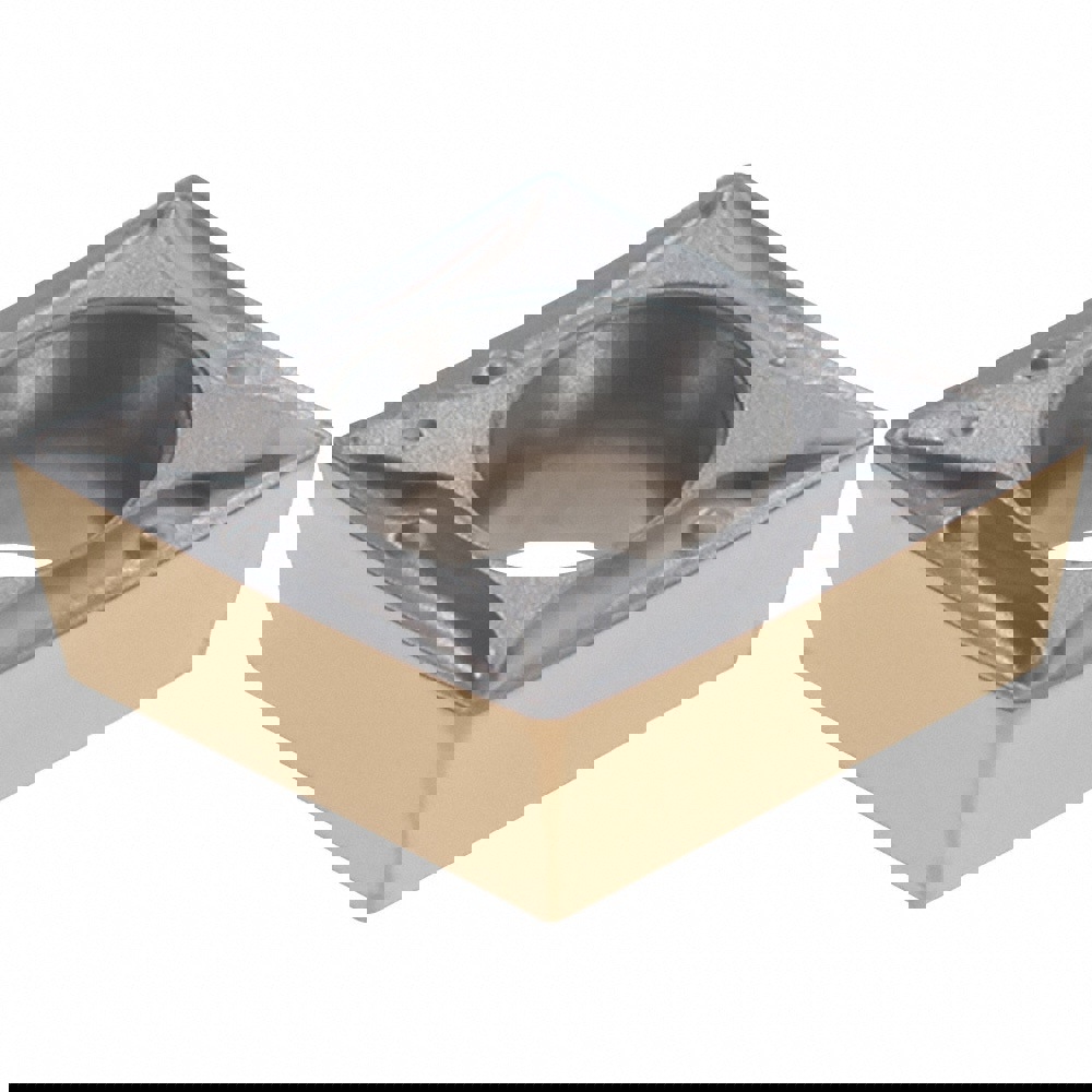Turning Insert: CCMT3-1-PF IC830, Solid Carbide