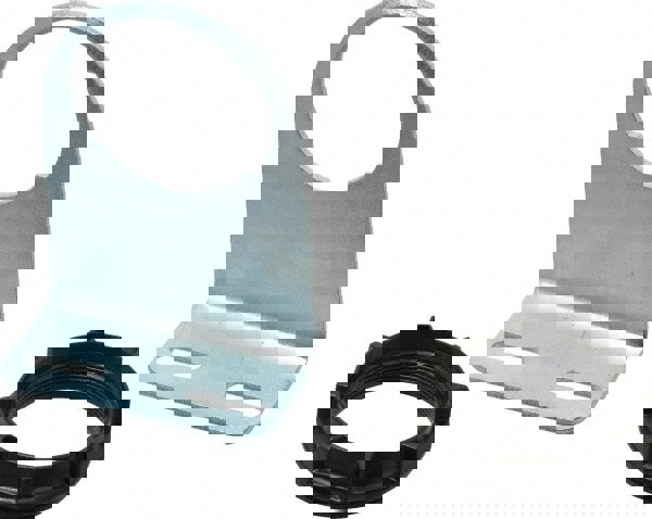 FRL 'L' Mounting Bracket: Metal (Nut), Use with Large Compressed Air Filter