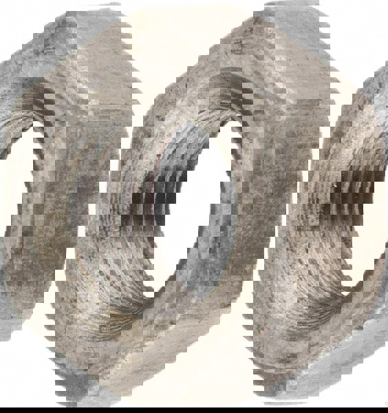 Hex Nut: M5x0.8, Grade Class 8 Steel, Bright/Uncoated Finish