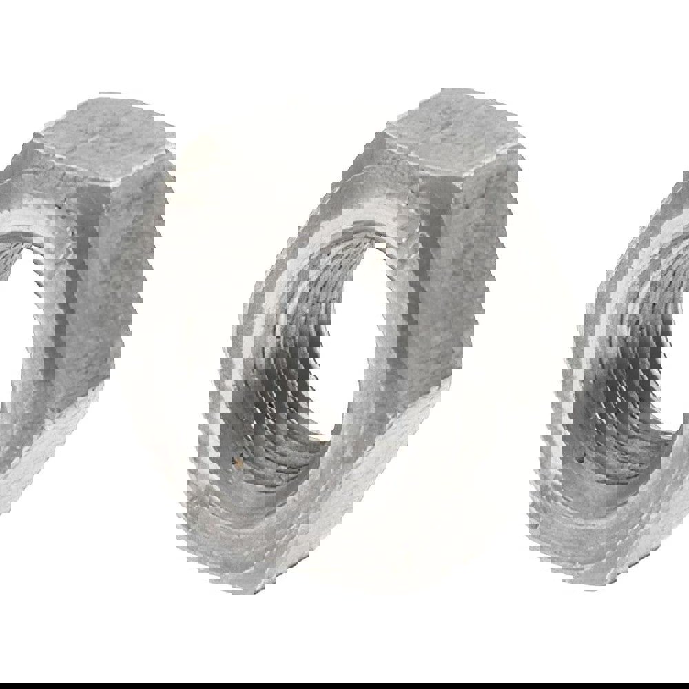 Hex Nut: M8x1.25, Grade Class 8 Steel, Bright/Uncoated Finish