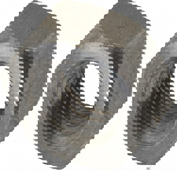 Hex Nut: M10, Grade Class 8 Steel, Bright/Uncoated Finish