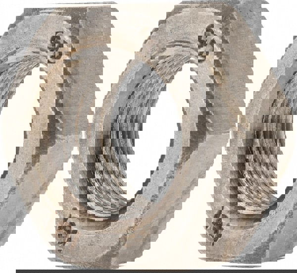 Hex Nut: M24x3, Grade Class 8 Steel, Bright/Uncoated Finish