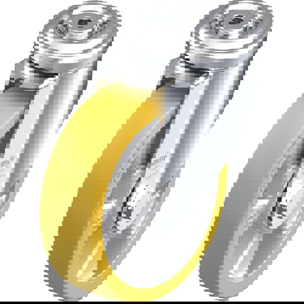 Standard Casters; Mount: Hollow Kingpin ; Caster Type: Swivel ; Brake Type: No Brake ; Bearing Type: Precision Ball ; Style: Double Ball ; Wheel Diameter (Inch): 5