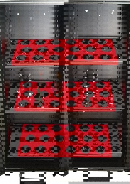 30 Hole Tool Crib Storage Cabinet