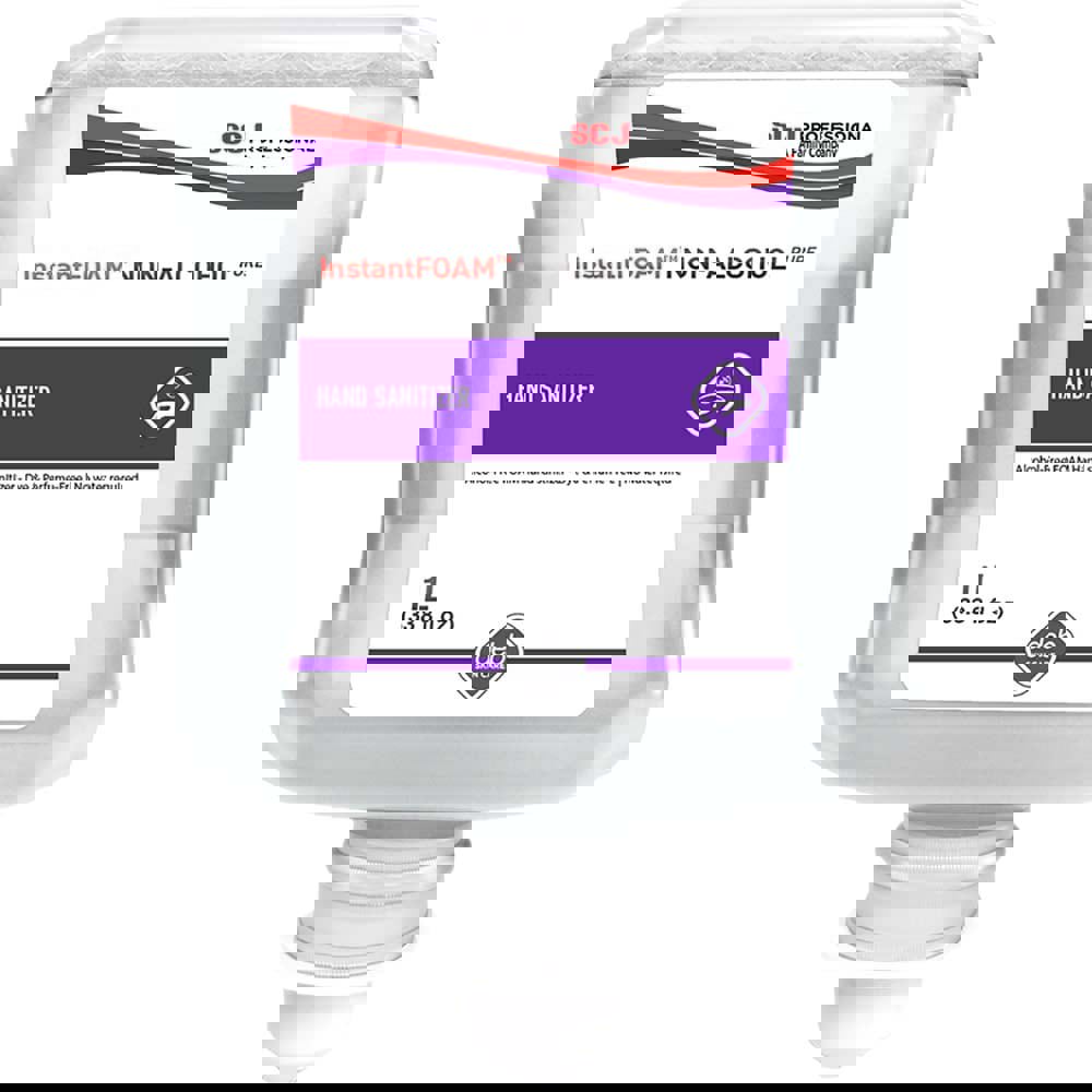 Hand Sanitizer: Foam, 1 L Dispenser Refi