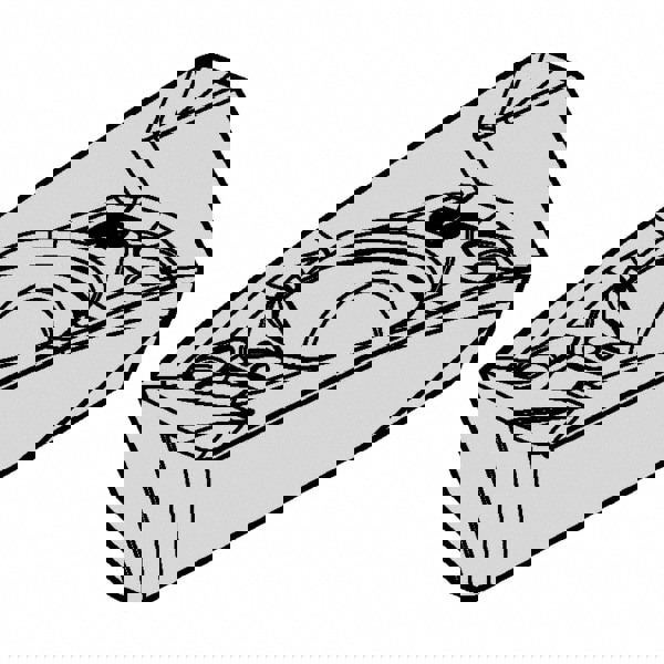Milling Insert: EDPT180508PDERHD, KCPM40, Solid Carbide