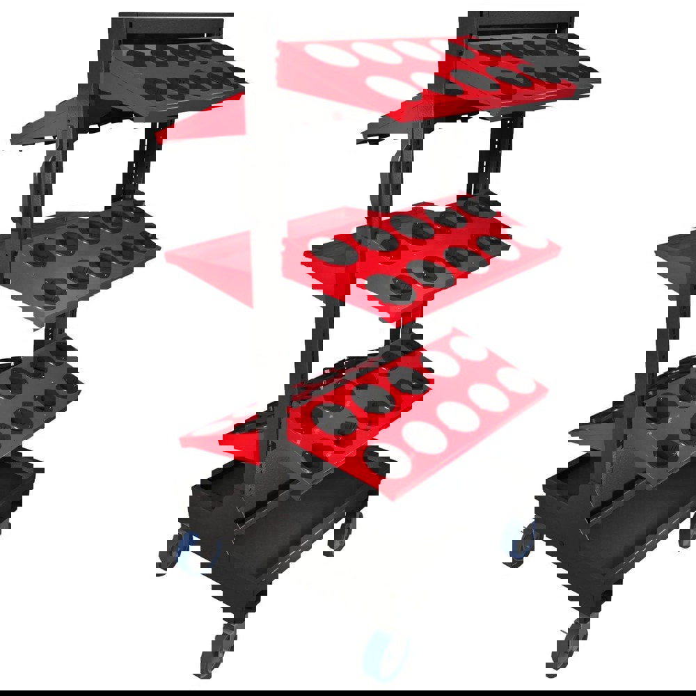 50 Tool Capacity, 50 Taper Size ToolScoot Tree CNC Tool Cart