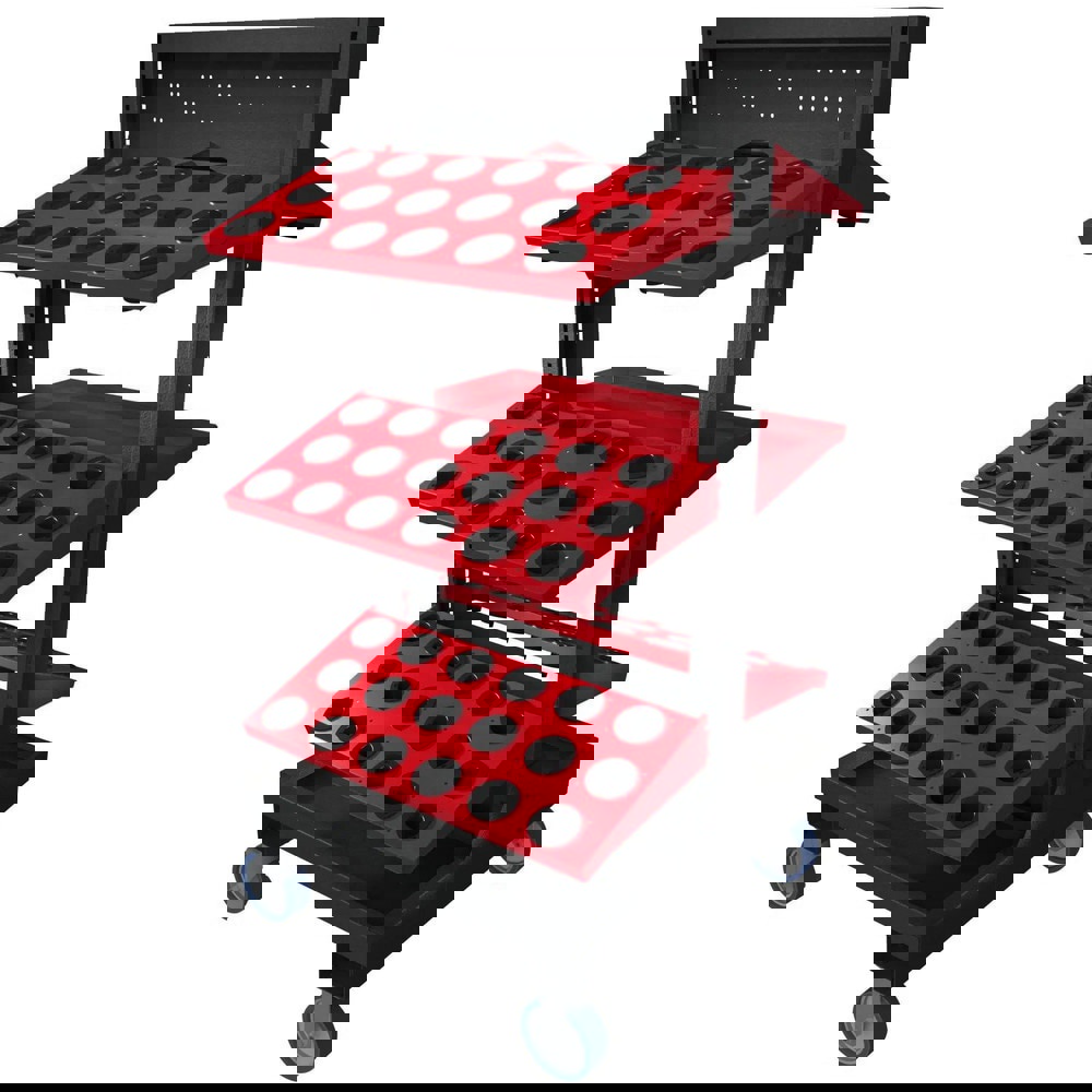 90 Tool Capacity, HSK HSK 63A Taper ToolScoot Tree CNC Tool Cart