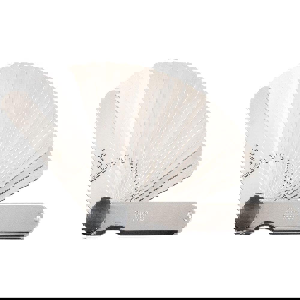 20 Piece, 0.05mm to 1 Thick, Parallel Feeler Gage Set