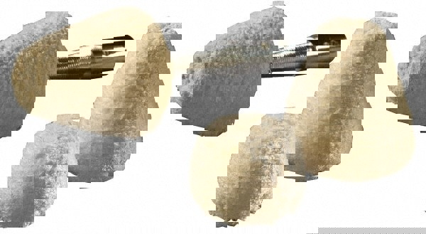 2-1/2 Inch Diameter Square End Goblet Buff