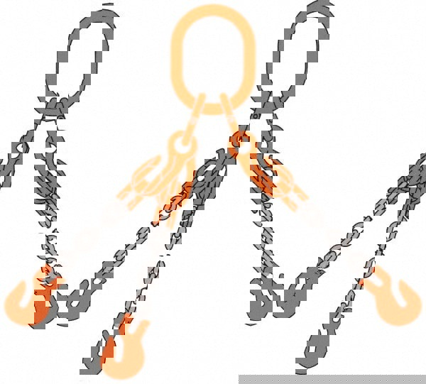 Chain Sling: 5' Long, Steel