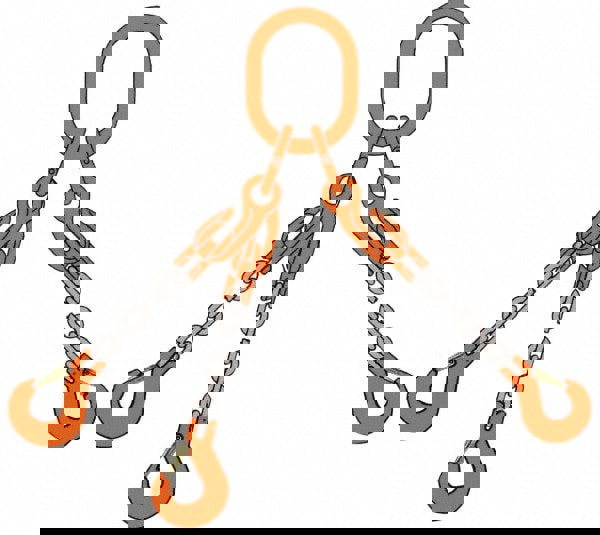 Chain Sling: 5' Long, Steel