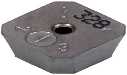 Milling Insert: ANSI SEK 42AFTN-42 IC328, ISO SEKN 1203AFTN-42, IC328, Solid Carbide