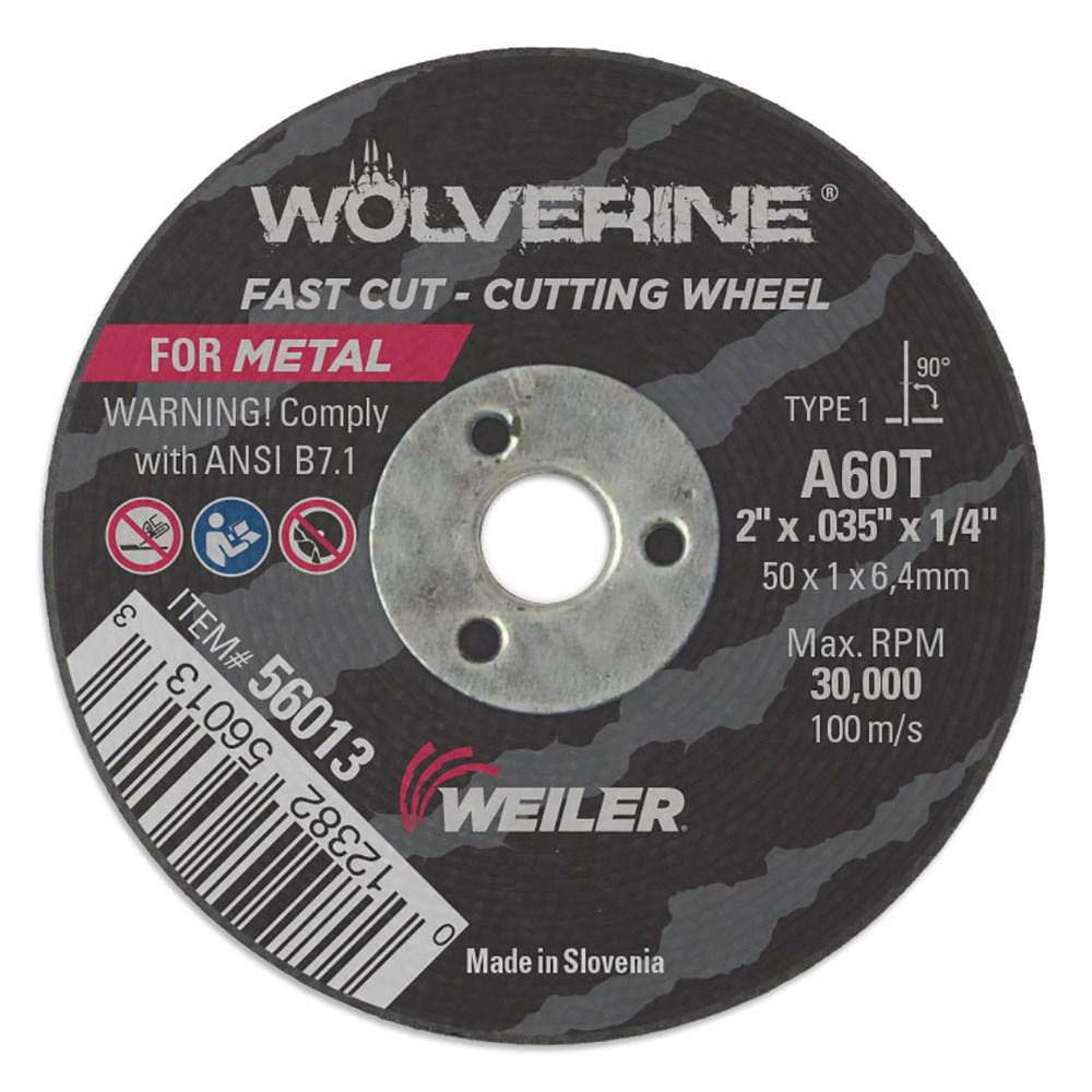 Cutoff Wheel: Type 1, 2