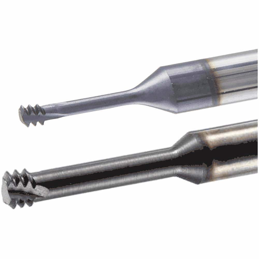 Helical Flute Thread Mill: External, 3 Flute, 1/4