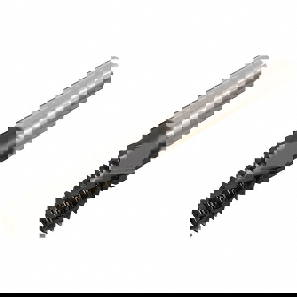 Helical Flute Thread Mill: 3/8-16, Internal, 3 Flute, 8.00 mm Shank Dia, Solid Carbide