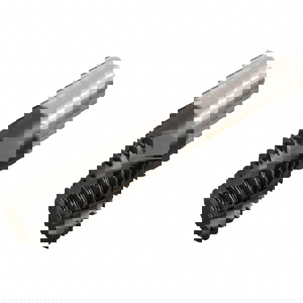 Helical Flute Thread Mill: G1/4-19, Internal & External, 4 Flute, Solid Carbide