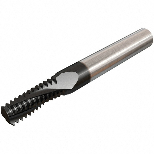 Helical Flute Thread Mill: 3/4-10, Internal, 4 Flute, 5/8