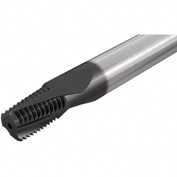 Helical Flute Thread Mill: 1/2-14, Internal & External, 4 Flute, 5/8