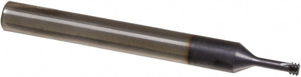 Helical Flute Thread Mill: Internal, 3 Flute, Solid Carbide