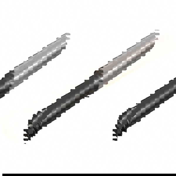 Helical Flute Thread Mill: 3/8-16, Internal, 3 Flute, Solid Carbide