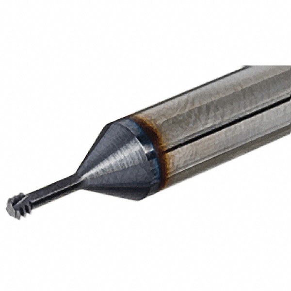 Helical Flute Thread Mill: Internal, 3 Flute, 1/4