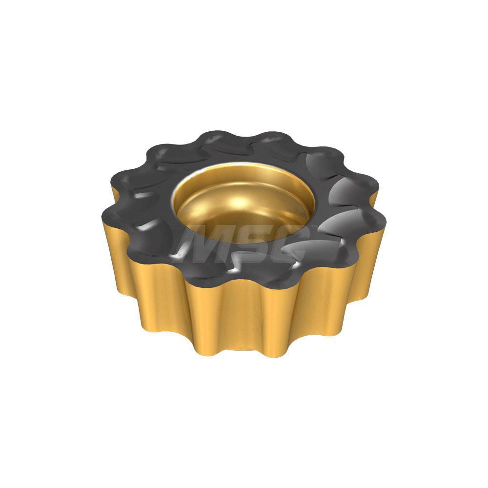 Milling Insert: RCMT 1607-FW, IC830, Solid Carbide