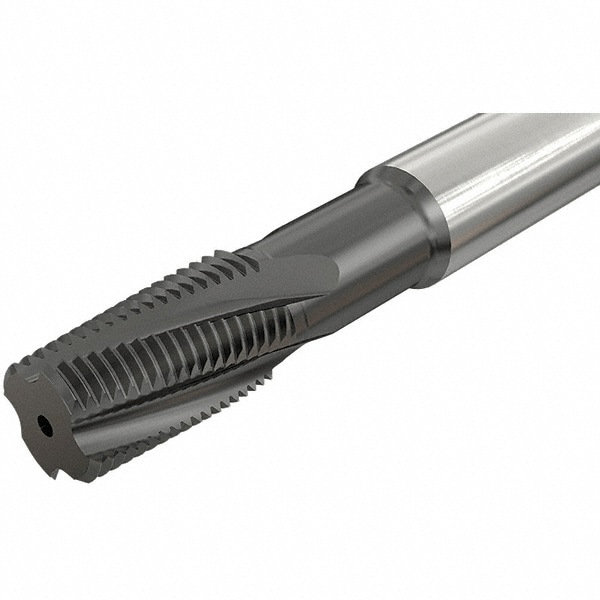 Helical Flute Thread Mill: Internal, 4 Flute, Solid Carbide