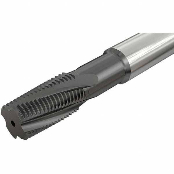 Helical Flute Thread Mill: Internal, 6 Flute, Solid Carbide