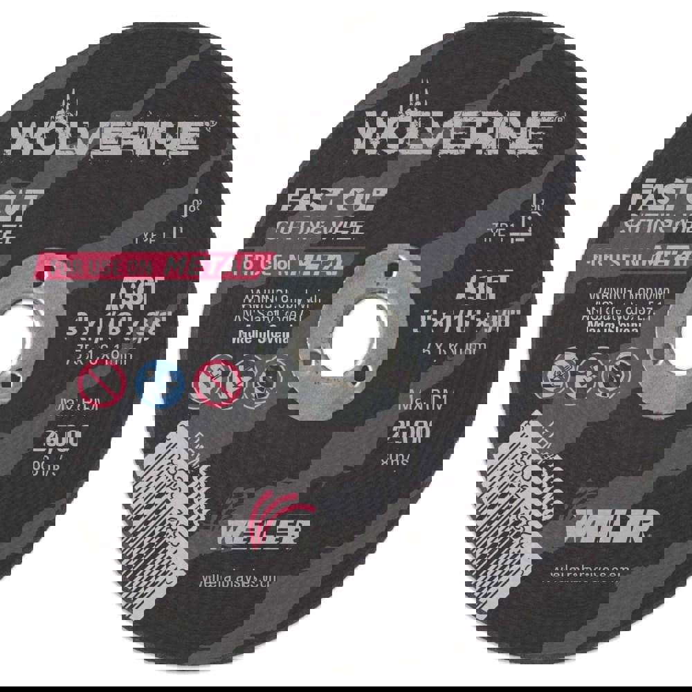 Cutoff Wheel: Type 1 (01/41), 3