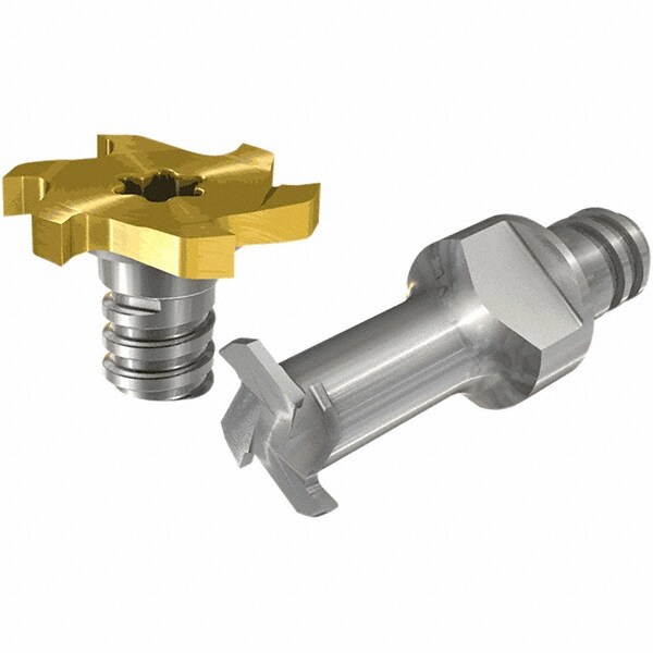 T-Slot Replaceable Milling Tip: MMTS077-N15A-4T05 908 IC908, Carbide